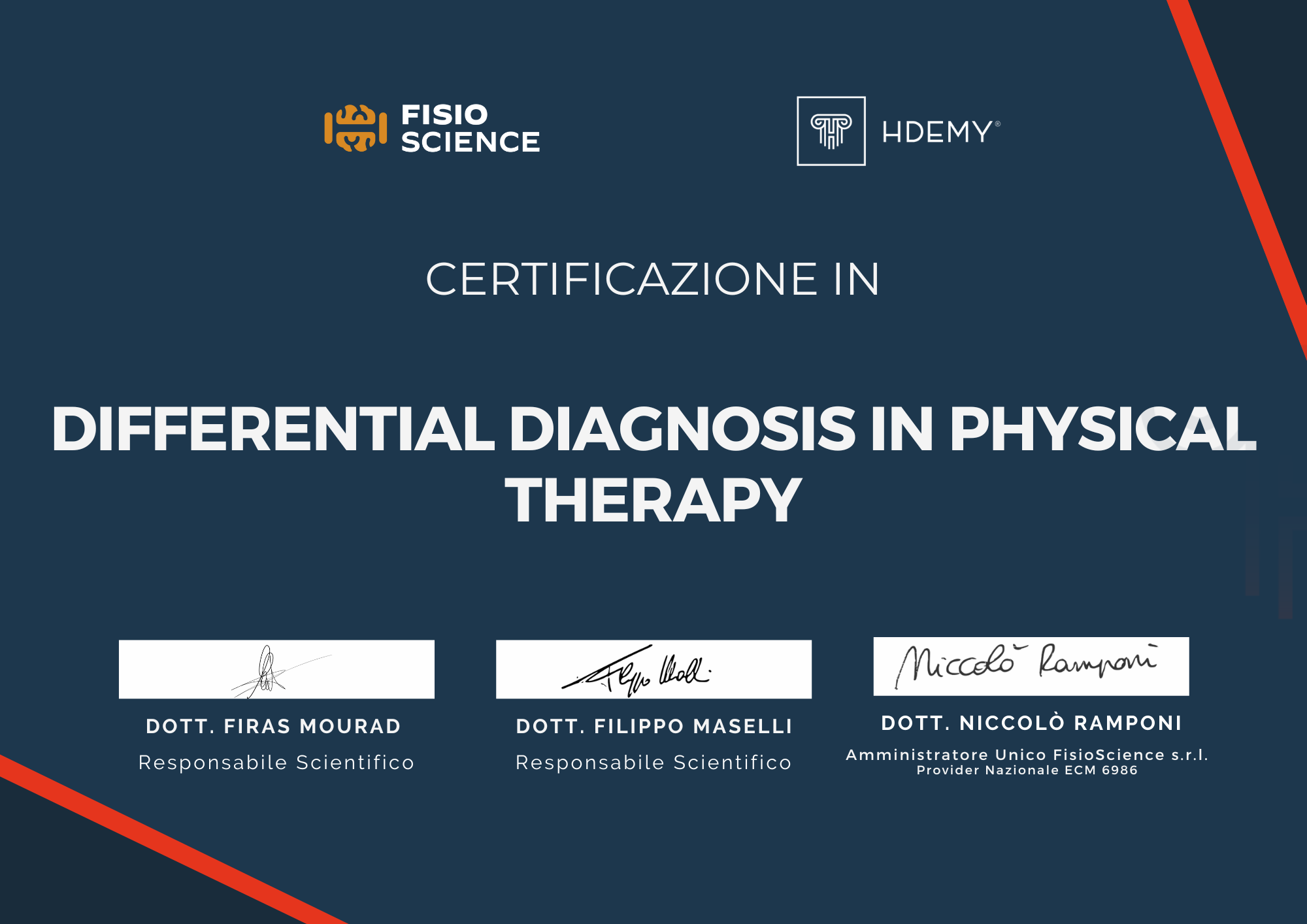 Certificazione in diagnosi diff
