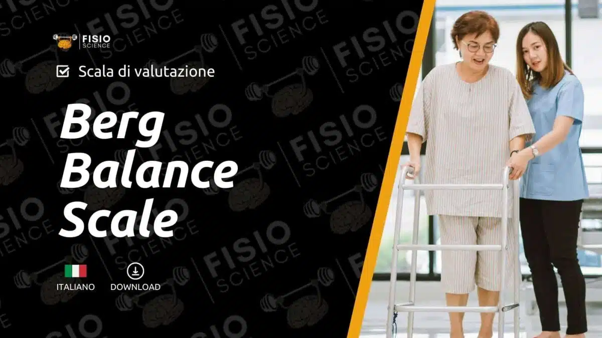Berg Balance Scale FisioScience