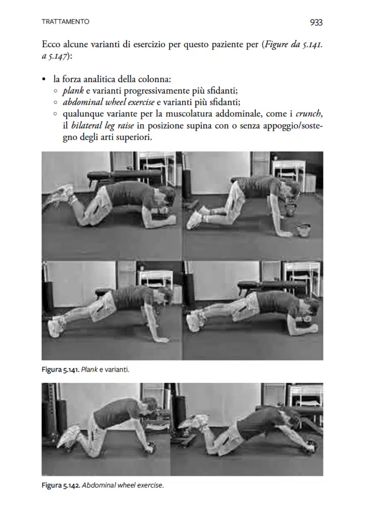 libro low back pain esercizi valerio