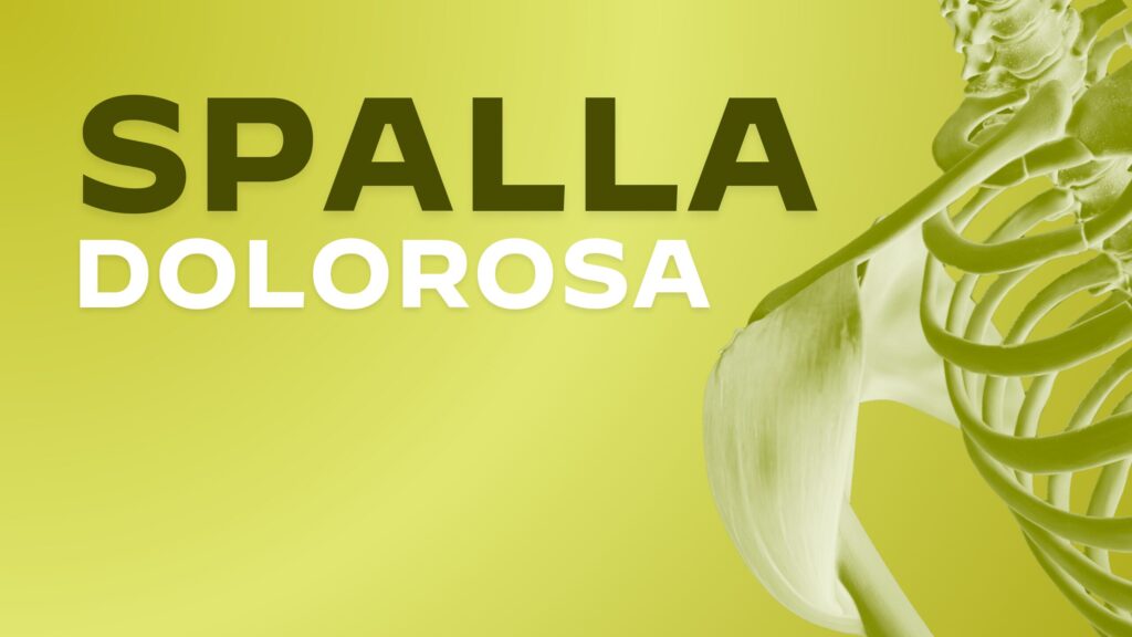 Spalla dolorosa: dal trattamento conservativo alla chirurgia