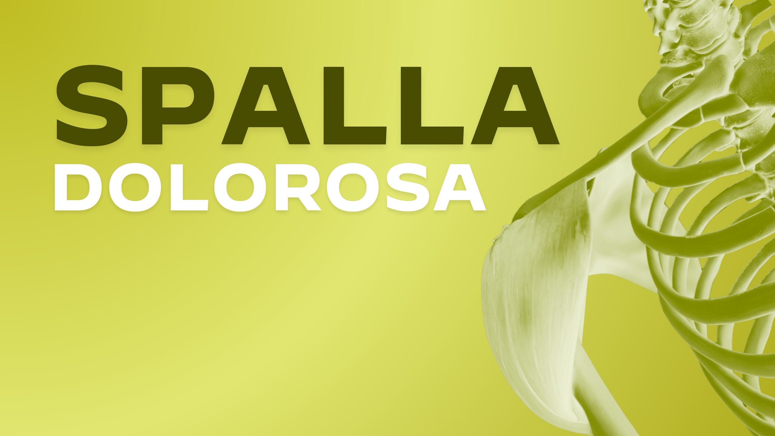 Spalla dolorosa: dal trattamento conservativo alla chirurgia