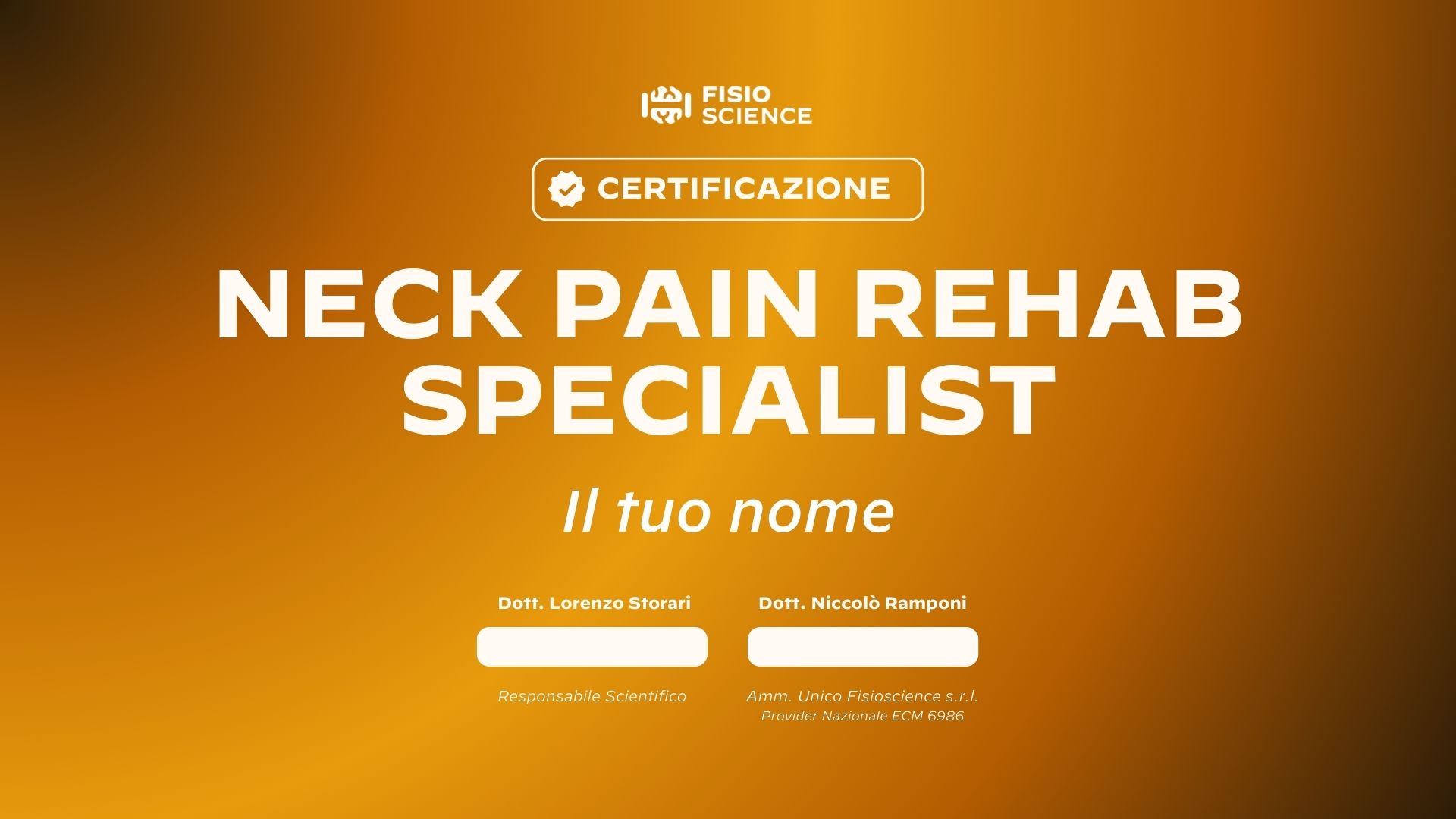 Certificate in Neck Pain Rehab Specialist